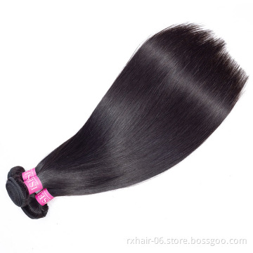 Wholesale Indian Unprocessed Cuticle Aligned Raw Straight Virgin Hair